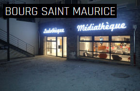 Inauguration de la médiathèque de Bourg Saint Maurice