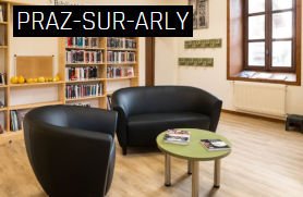 Inauguration de la bibliothèque de Praz-sur-Arly