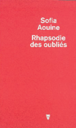Couverture du livre "Rhapsodie des oubliés" de Safia Aouine