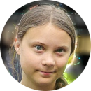 portrait de Greta Thunberg